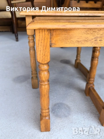 Комплект масички 2в1 , снимка 3 - Маси - 53586760