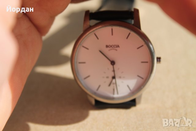 Мъжки титаниев часовник "Boccia'' , снимка 8 - Мъжки - 42316635