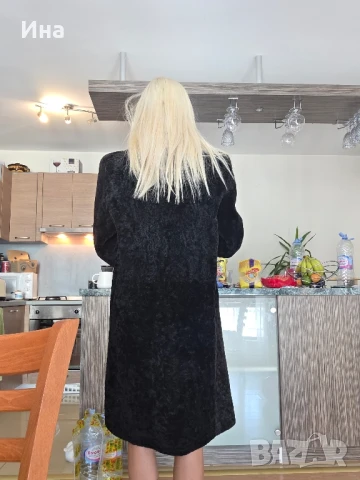 палто естествен косъм много топло, снимка 4 - Палта, манта - 51352658