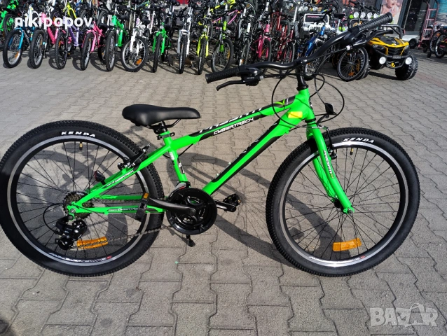 PASSATI Велосипед 24" CYBERTRECK зелен, снимка 2 - Велосипеди - 53839315