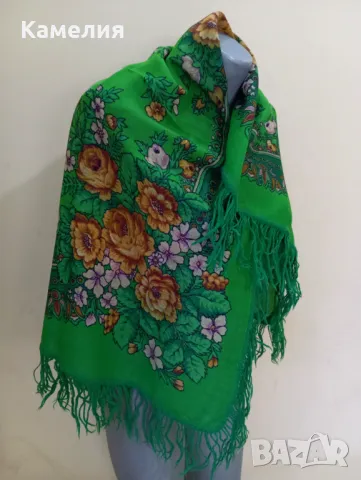 Руски шал , снимка 3 - Шалове - 49421528