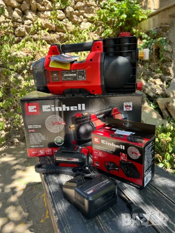 Помпа за вода Einhell с батерия и зарядно