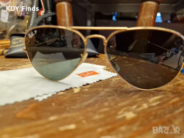 Ray-Ban Aviator Large Metal унисекс слънчеви очила , снимка 6 - Слънчеви и диоптрични очила - 55922091