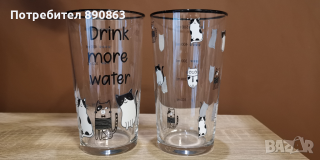 Големи чаши с котки, снимка 4 - Чаши - 44573149