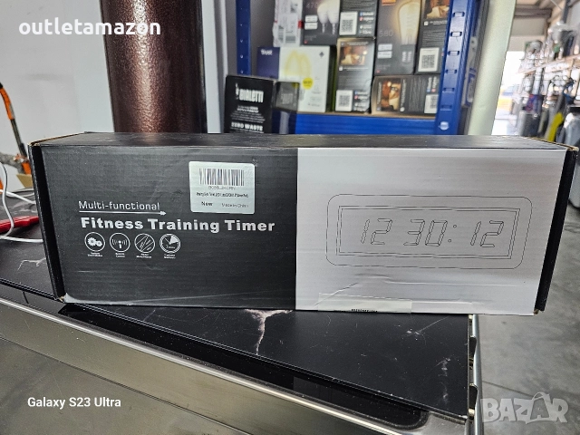 Таймер за фитнес, LED интервален таймер с дистанционно управление, снимка 9 - Фитнес уреди - 52752034