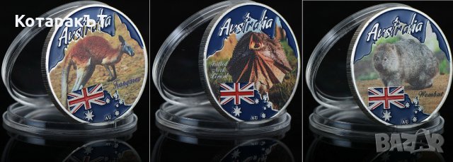 Австралия - СЕТ 3 бр.! Колекционерска серия, снимка 2 - Нумизматика и бонистика - 35723464