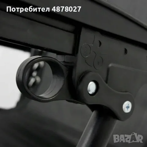 Сгъваем градински шезлонг с възглавница, поставка за напитки и джоб, снимка 7 - Градински мебели, декорация  - 55742714