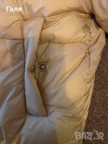 Бежово зимно яке Puffer, снимка 2 - Якета - 56269365