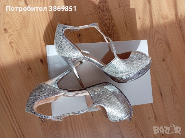 Дамски сандали на ток, снимка 7 - Дамски елегантни обувки - 53541065