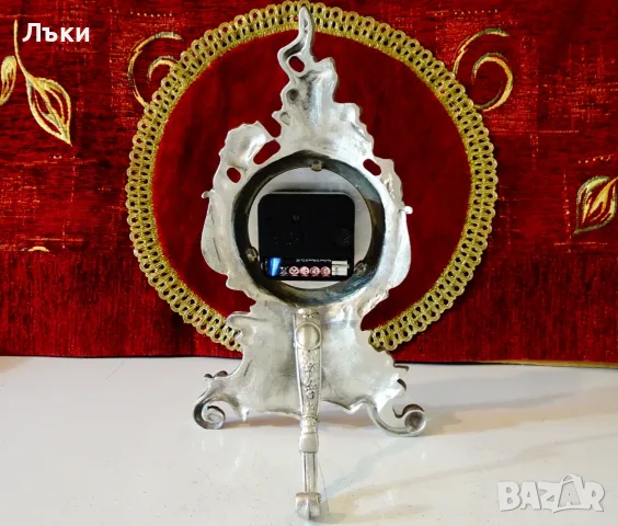 Калаен настолен часовник Kienzle,каминен часовник,барок. , снимка 7 - Антикварни и старинни предмети - 55824785
