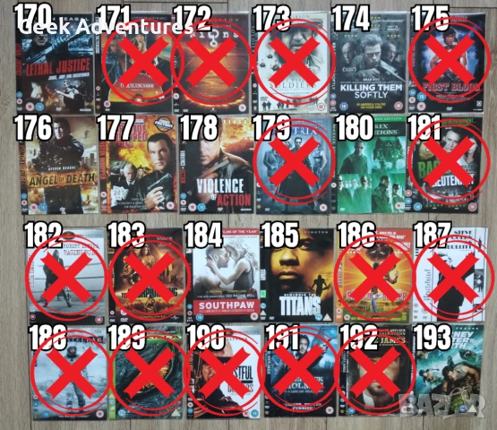 Екшън Филми DVD's - Оригинални Дискове на Английски Език - 5 лв/бр , снимка 9 - Екшън - 47015417