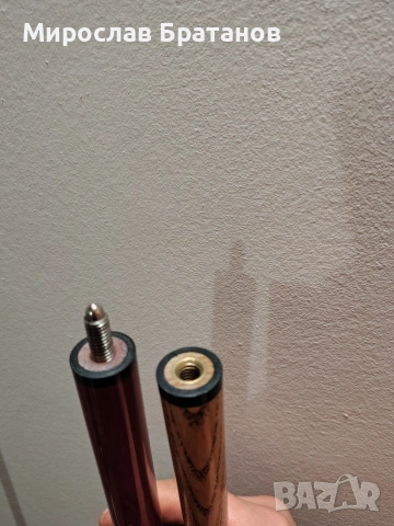 Продавам комплект щеки за билярд- джъмп, основна щека и калъф, снимка 4 - Други спортове - 53625565