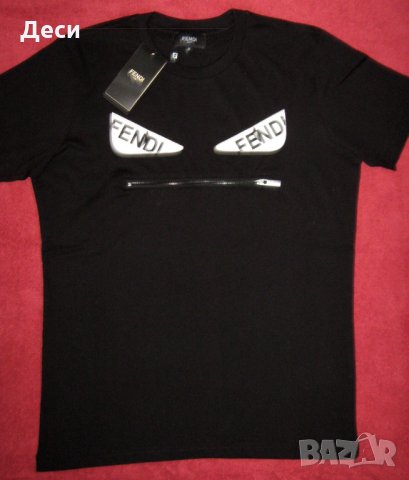 Fendi мъжка тениска нова с етикет - L, снимка 5 - Тениски - 35813571