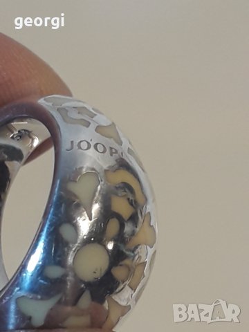 Масивен сребърен пръстен Joop!, снимка 4 - Пръстени - 39048209