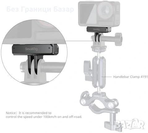 Нов Quick Release адаптер 2 броя за DJI Osmo 360 Action 5 Pro 4 3 камера, снимка 5 - Чанти, стативи, аксесоари - 53156296