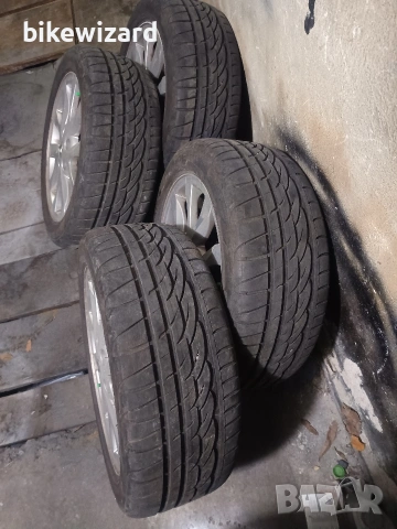 Джанти с летни гуми Firestone 215 50 17 цола 5 х114.3 66.1 централен, снимка 13 - Гуми и джанти - 53102279