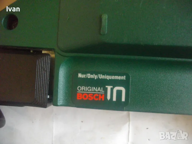КОМБИНИРАН ЕЛЕКТРИЧЕСКИ ТАКЕР БОШ СКОБИ ПИРОНИ ДО 23мм ОРИГИНАЛЕН НЕМСКИ КАТО НОВ BOSCH PTK23E, снимка 15 - Други инструменти - 49328989