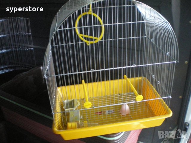 Клетка за  птици  средна L  объл покрив за 1 или няколко броя птици (папагали), снимка 3 - За птици - 34543702