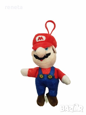 Играчка Super Mario, Марио, Плюшена,15 см