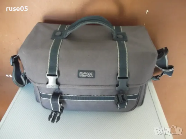 Чанта "ROW1" за камери и други, снимка 5 - Чанти, стативи, аксесоари - 50277654