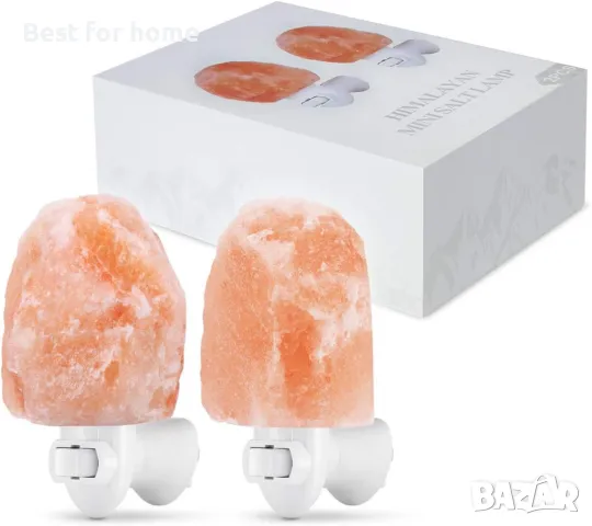 Стенни лампи от хималайска кристална сол  AMIR, снимка 7 - Лампи за стена - 50232058