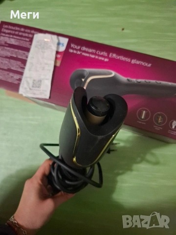 Продавам маша за коса.Нова е.В гаранция взета преди 1 месец.Без забележки, снимка 3 - Маши за коса - 53088159