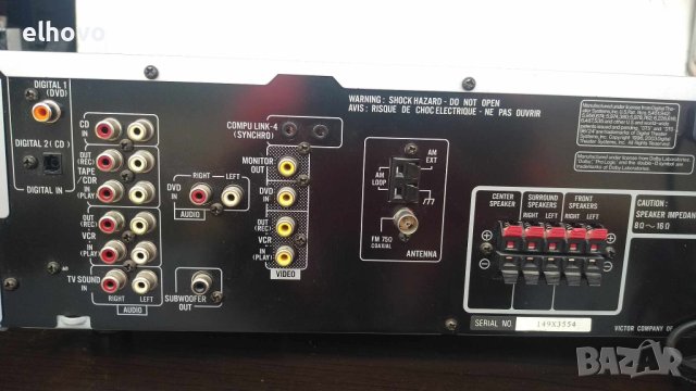 Ресивър JVC RX-5042S, снимка 11 - Ресийвъри, усилватели, смесителни пултове - 41548659