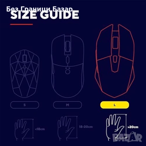 Нова жична Геймърска мишка GXTrust Felox+ 10000 DPI RGB 6 бутона 1.8 м, снимка 7 - Клавиатури и мишки - 53838710