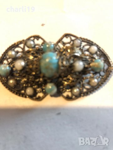 Старинна брошка, снимка 9 - Други - 39564046