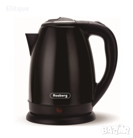 Електрическа кана Rosberg, 1800W, 1.8л., Корпус неръжд. стомана, Черен/ Сив Металик/ Червен металик,, снимка 7 - Друга електроника - 52888932