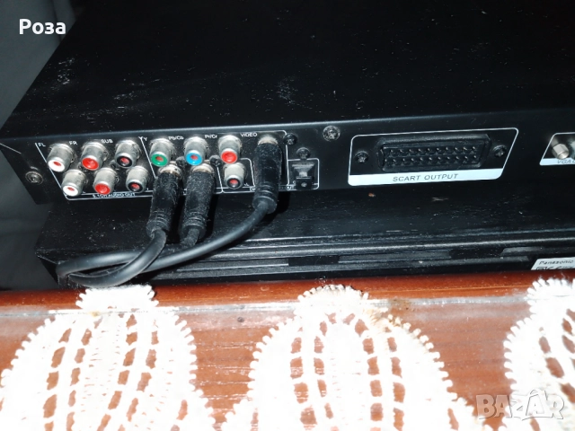 DVD player Hyundai в отлично състояние , снимка 6 - Плейъри, домашно кино, прожектори - 52801943