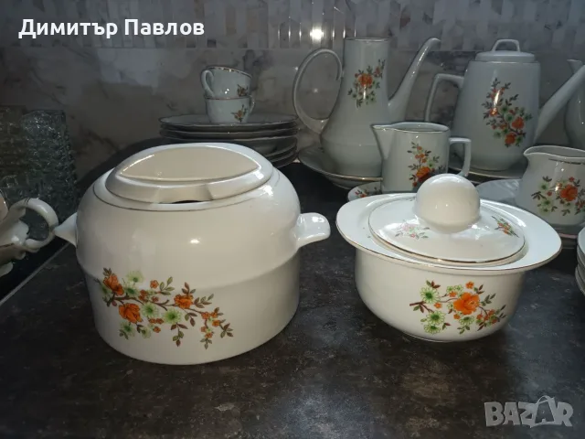Български порцелан, снимка 2 - Сервизи - 56096560