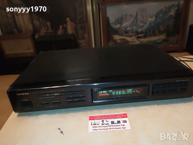 ONKYO R1 T-4930 STEREO TUNER-ВНОС SWISS 1004221858, снимка 14 - Ресийвъри, усилватели, смесителни пултове - 36410291