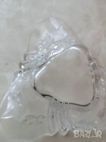 Стъклена купа бонбониера, снимка 5 - Декорация за дома - 40971712