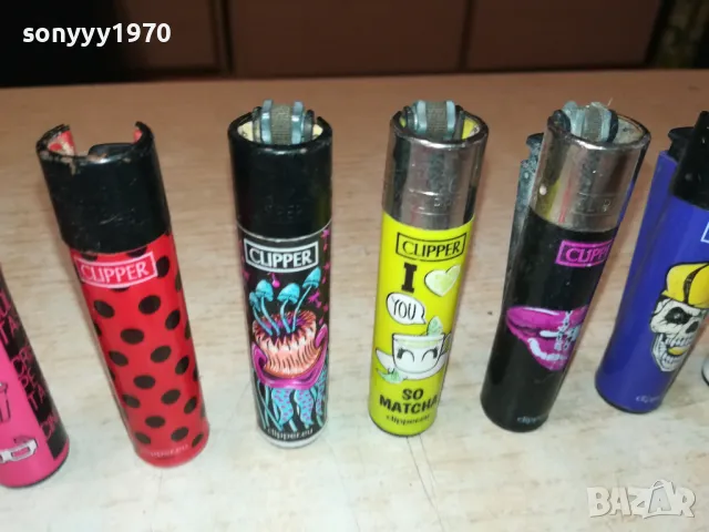 CLIPPER-КОЛЕКЦИЯ 10БР ЗАПАЛКИ-ЛОТ 2 2112241624, снимка 13 - Колекции - 48426245