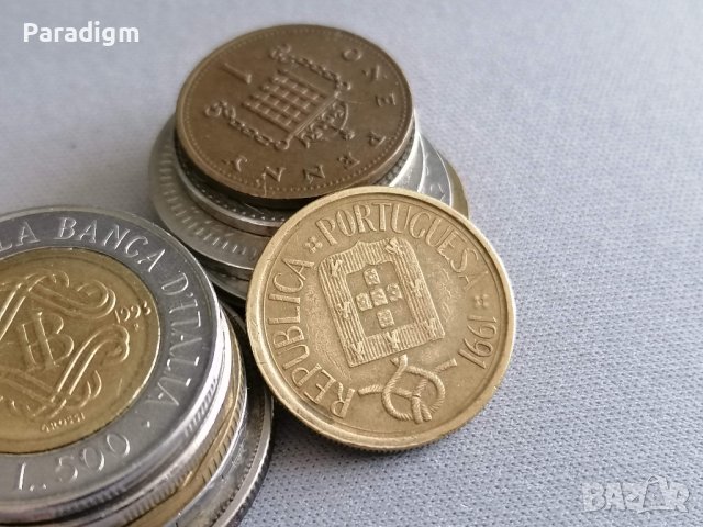 Монета - Португалия - 5 ескудо | 1991г., снимка 2 - Нумизматика и бонистика - 40384237