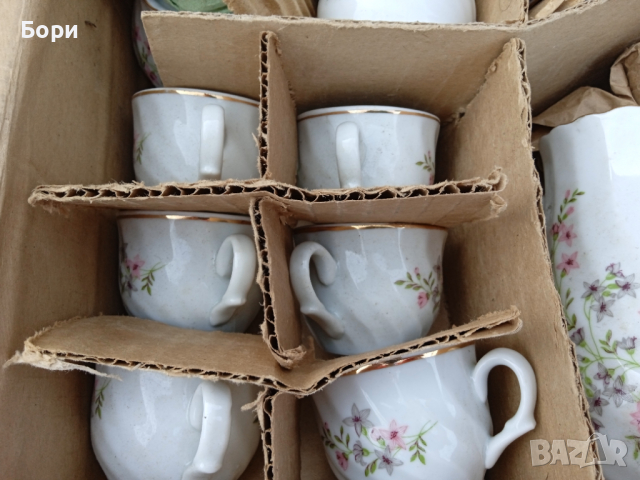 Порцеланов сервиз за кафе български, снимка 9 - Сервизи - 36261057