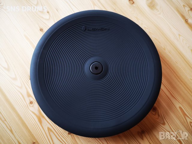 🥁 15" двузонов електронен чинел (китаец) – съвместим с Roland, Alesis и др.