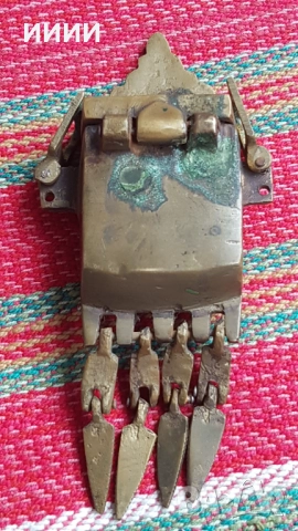 Фишеклък кутия за евзи, снимка 2 - Антикварни и старинни предмети - 52061056