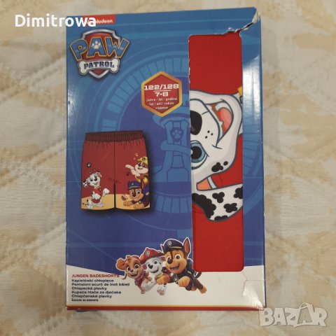 бански р-р122-128см Пес патрул (PAW Patrol), снимка 8 - Детско бельо и бански  - 42435515