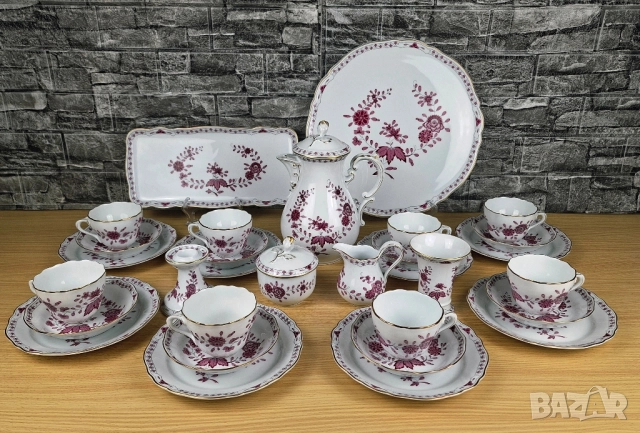 Сервиз за кафе или чай за 8 човека - Hutschenreuther модел Linderhof