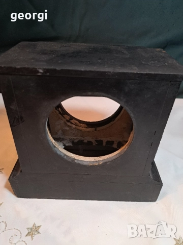 корпус от черен мрамор за каминен часовник , снимка 8 - Антикварни и старинни предмети - 52017047