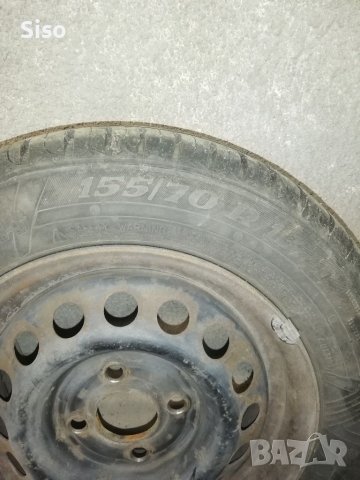 Летни гуми с метални джанти 155/70/13, снимка 5 - Аксесоари и консумативи - 40417934