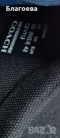 маратонки сникерси COACH, снимка 6 - Маратонки - 53497224