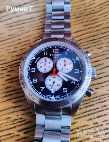 Tissot PRS 516 Chronograph (Full Set) – абсолютна класика, топ, бартер, снимка 2 - Мъжки - 56107923
