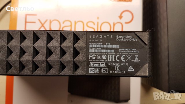 Xард диска Seagate Expansion 8TB (Външен), снимка 3 - Външни хард дискове - 41643930