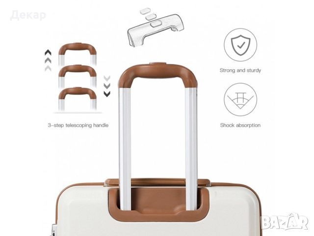 Куфар за пътуване 44 литра , снимка 5 - Куфари - 51896752