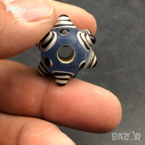 ФЪН ШУЙ РИСУВАНО СТЪКЛО СТАРА МЪНИСТА ТАЛИСМАН ПРОТИВ УРОКИ АМУЛЕТ, снимка 6 - Антикварни и старинни предмети - 44666285