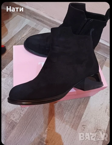Дамски сандали от естествена кожа. Къси ботушки, снимка 2 - Сандали - 51022437