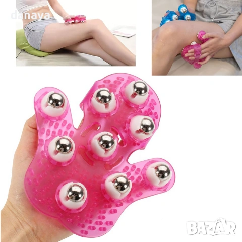 6463 Антицелулитна масажна ръкавица ръчен масажор за тяло